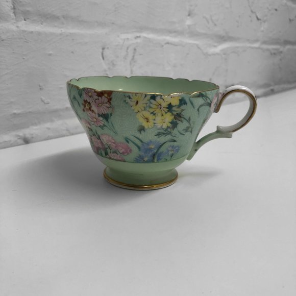 Shelley Ripon Shape, Melody Pattern  Antique Tea Cup and Plate - Picture 2 of 9